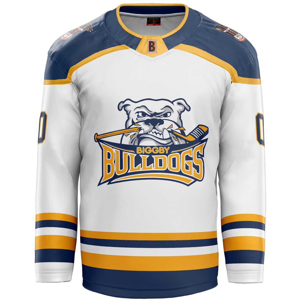 Youth Bulldogs Sublimated Goalie Jersey