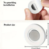 Magnetic Remote Control Holder Wall Mount 3-Pack | No Drill, Space-Saving Organizer